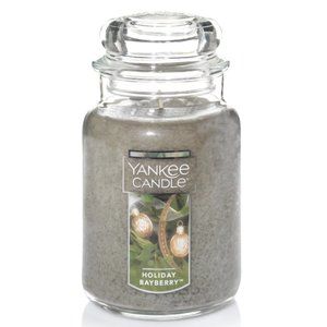 YANKEE CANDLE Holiday Bayberry Large 22oz Jar Candle New